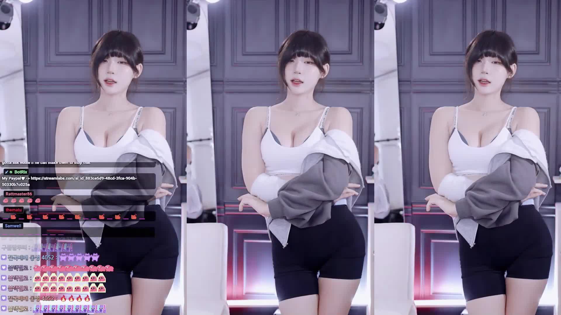 #萝莉 #韩国 #福利姬 【深藏独家】肉感萝莉大奶子巨乳，性感热舞跳的球体摇摇晃晃反差十足_1