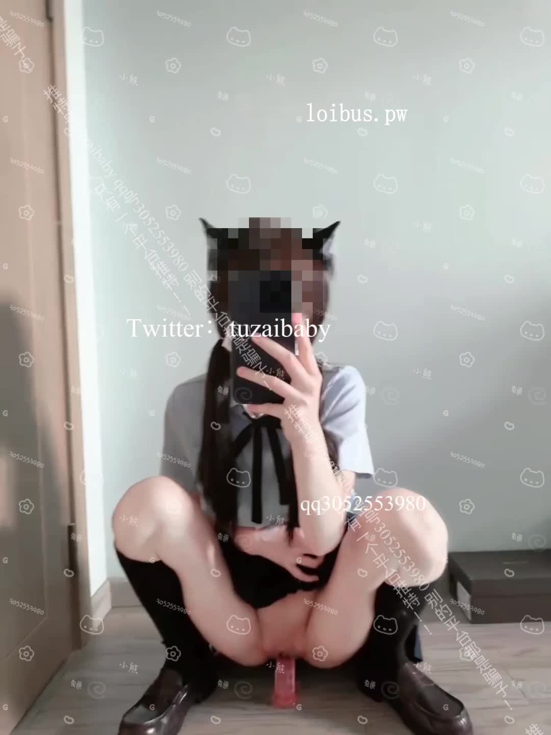 #tuzaibaby JK猫耳少女